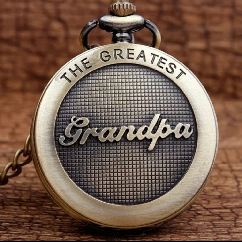 New Greatest Grandpa pocket watch